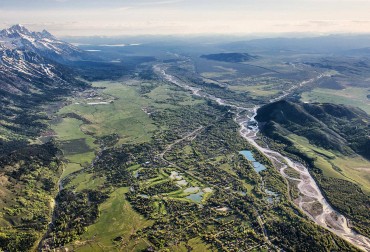 Jackson Hole Aerial Real Estate