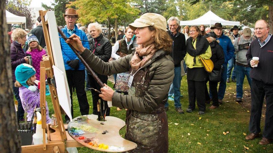 Quick Draw Event - Jackson Hole Fall Arts Festival