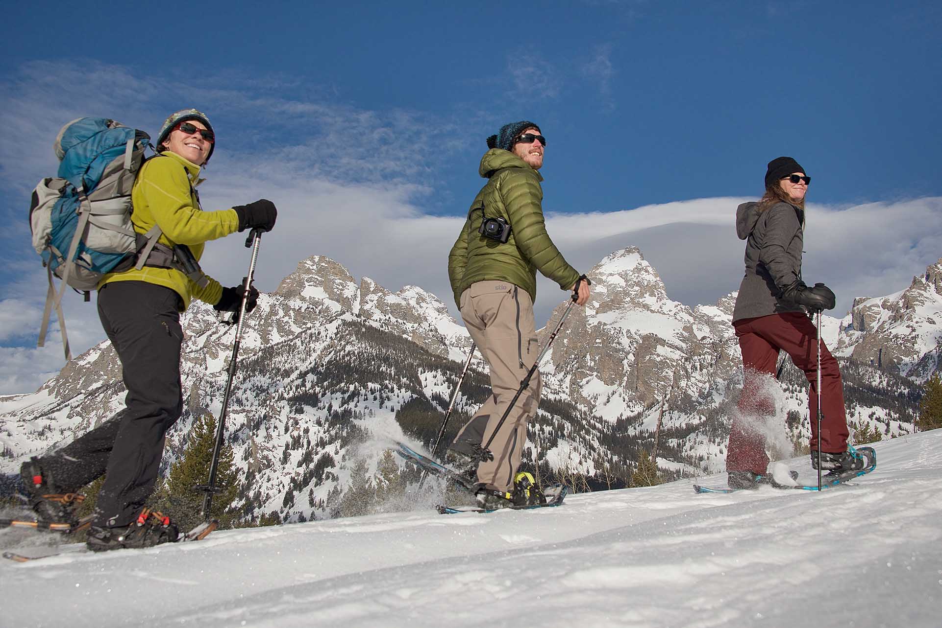 Snowshoeing in Grand Teton National Park