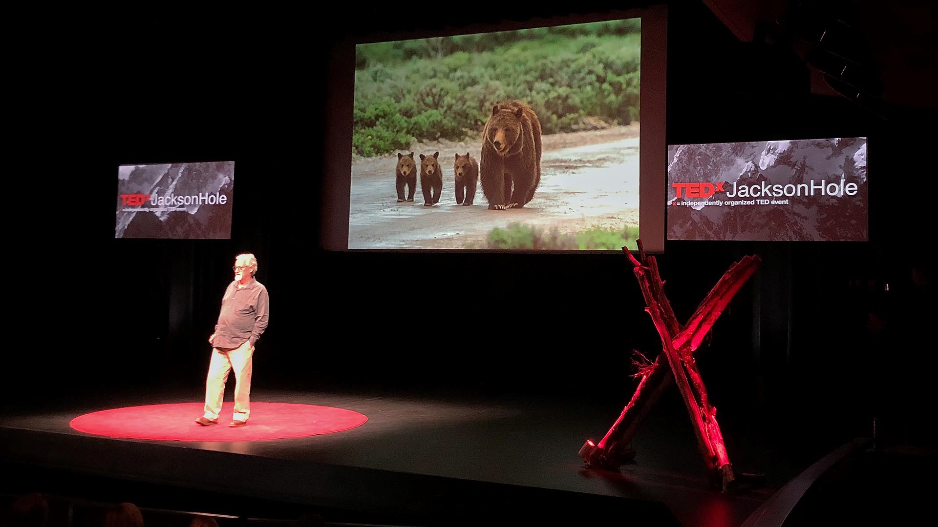 TEDxJacksonHole-2018 Photographer Tom Mangelsen, Jackson Hole, Wyoming