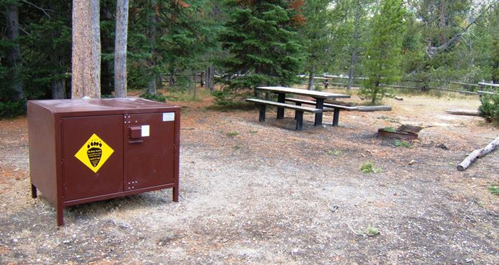 Grand Teton National Park Bear Box