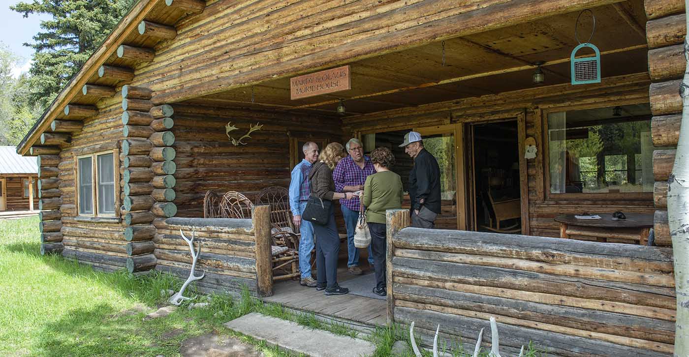 The Murie House, now on the National Register of Historic Places, was the site of discussions that led to the creation of the Wilderness Act in 1964 and the modern conservation movement. 