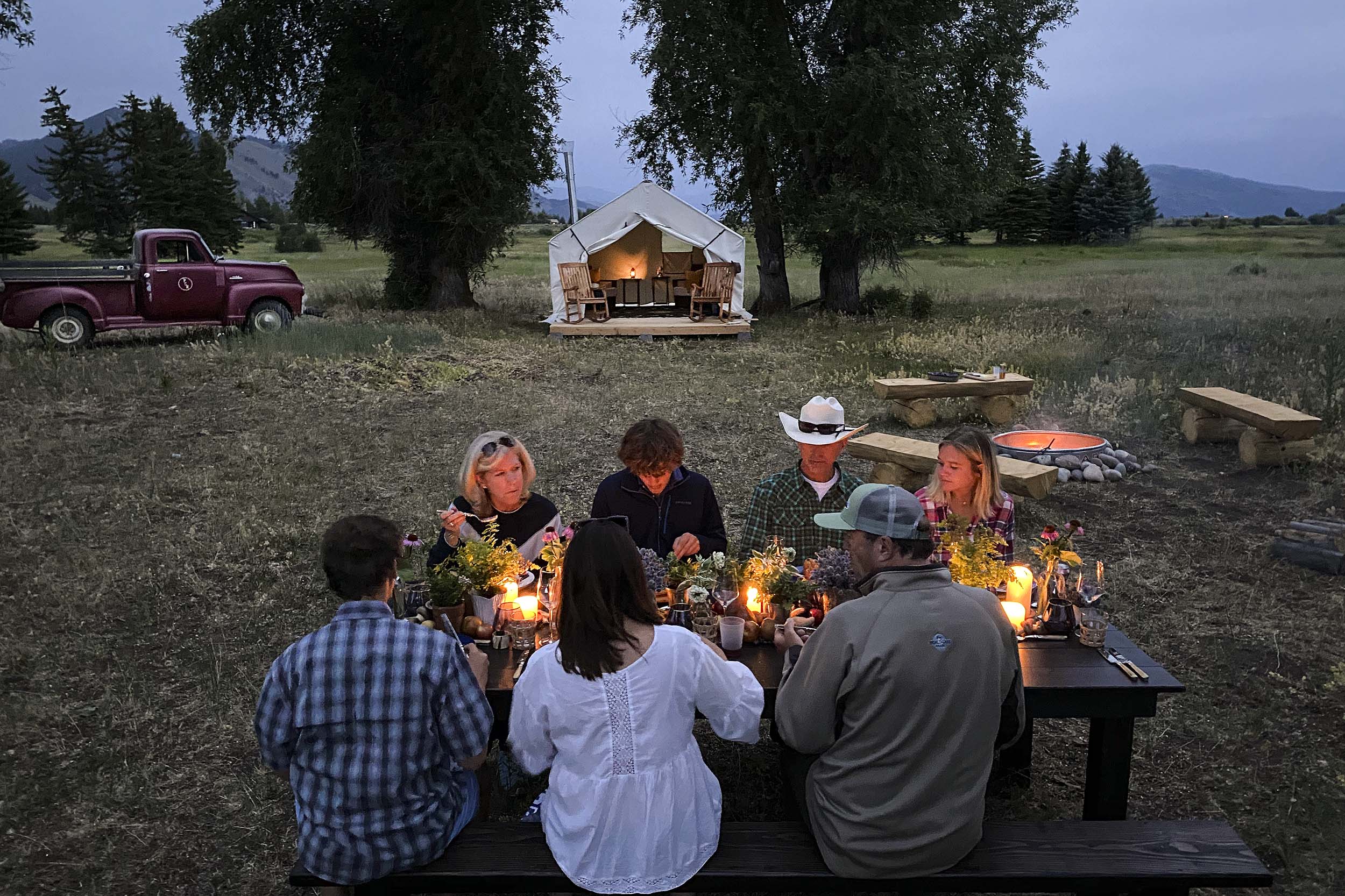 Cody Creek Ranch Jackson Hole Cookout