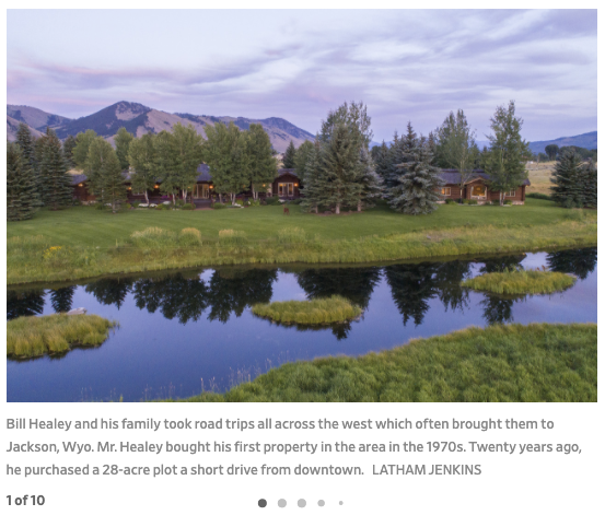 Wall Street Journal House of the Day - Cody Creek Sanctuary - Jackson Hole Real Estate