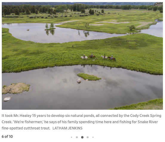 Wall Street Journal House of the Day - Cody Creek Sanctuary - Jackson Hole Real Estate