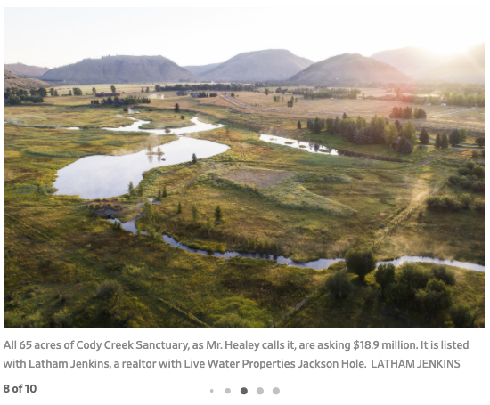 Wall Street Journal House of the Day - Cody Creek Sanctuary - Jackson Hole Real Estate