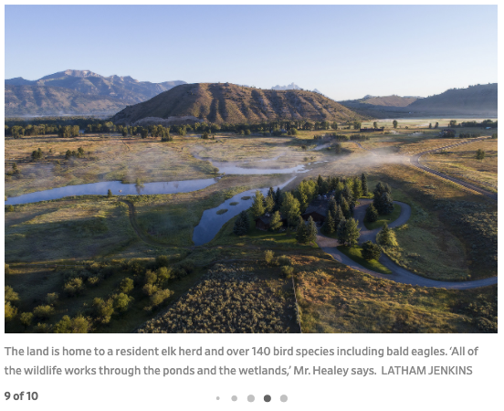 Wall Street Journal House of the Day - Cody Creek Sanctuary - Jackson Hole Real Estate