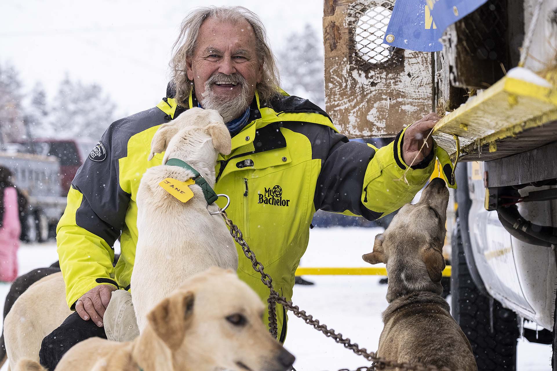 Jerry Scdoris - Pedigree Wyoming Stage Stop Dog Sled Race