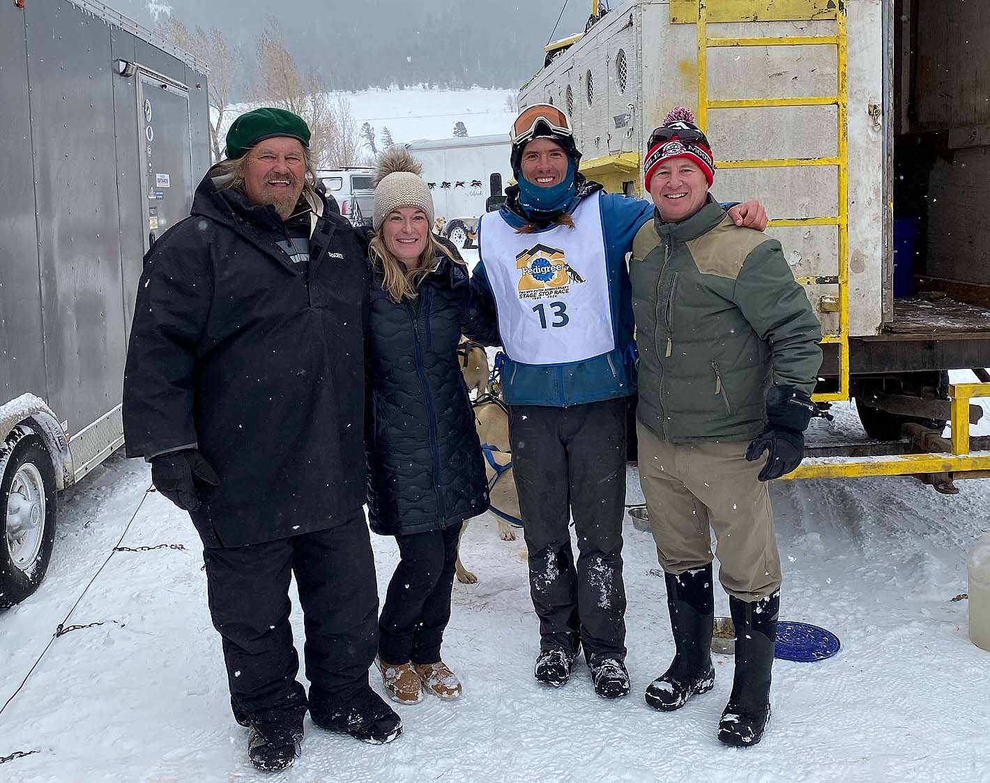 Pedigree Stage Stop Dog Sled Race - Jerry Scdoris