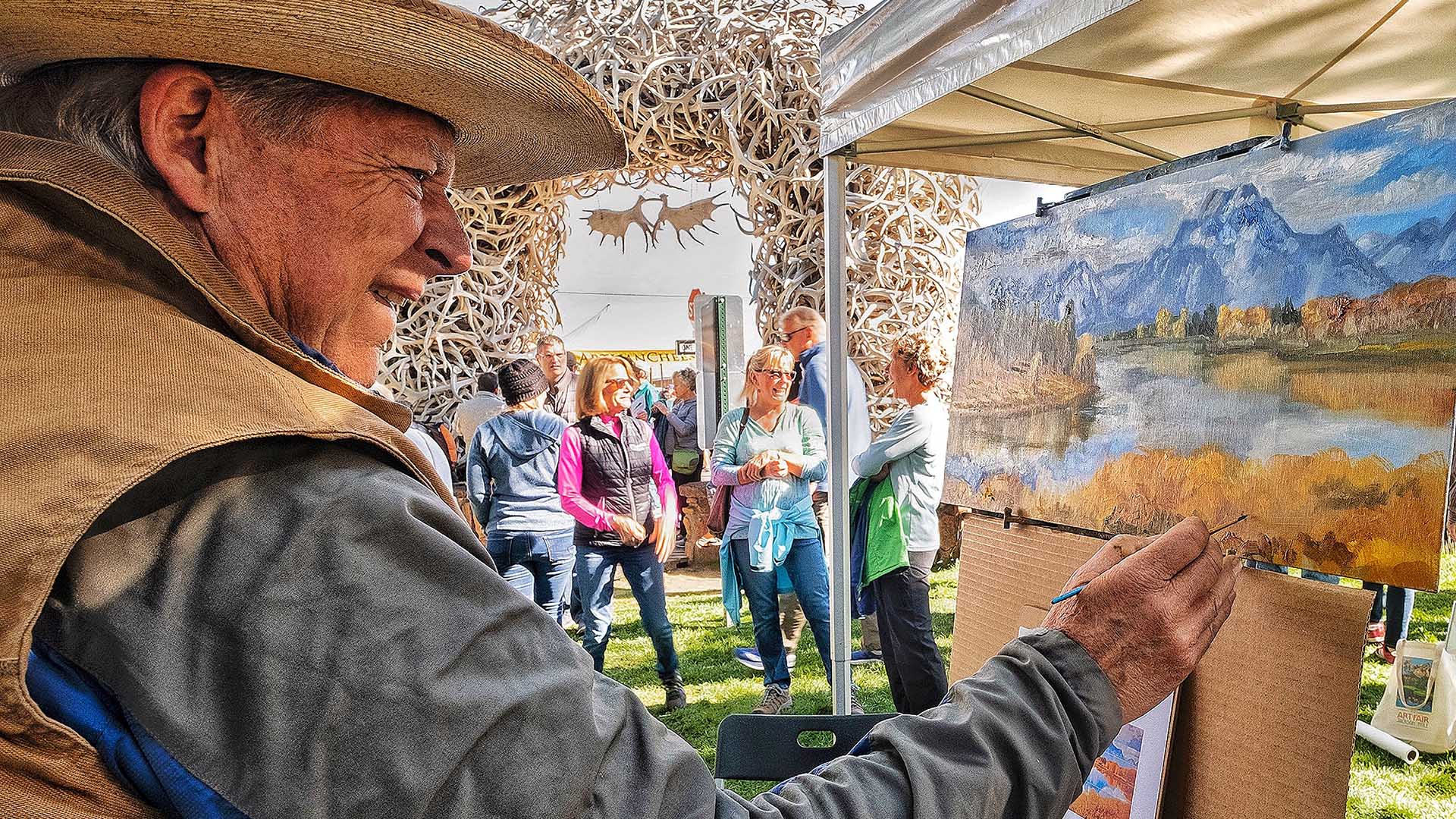 Quick Draw - Jackson Hole Fall Arts Festival, Matt Montagne