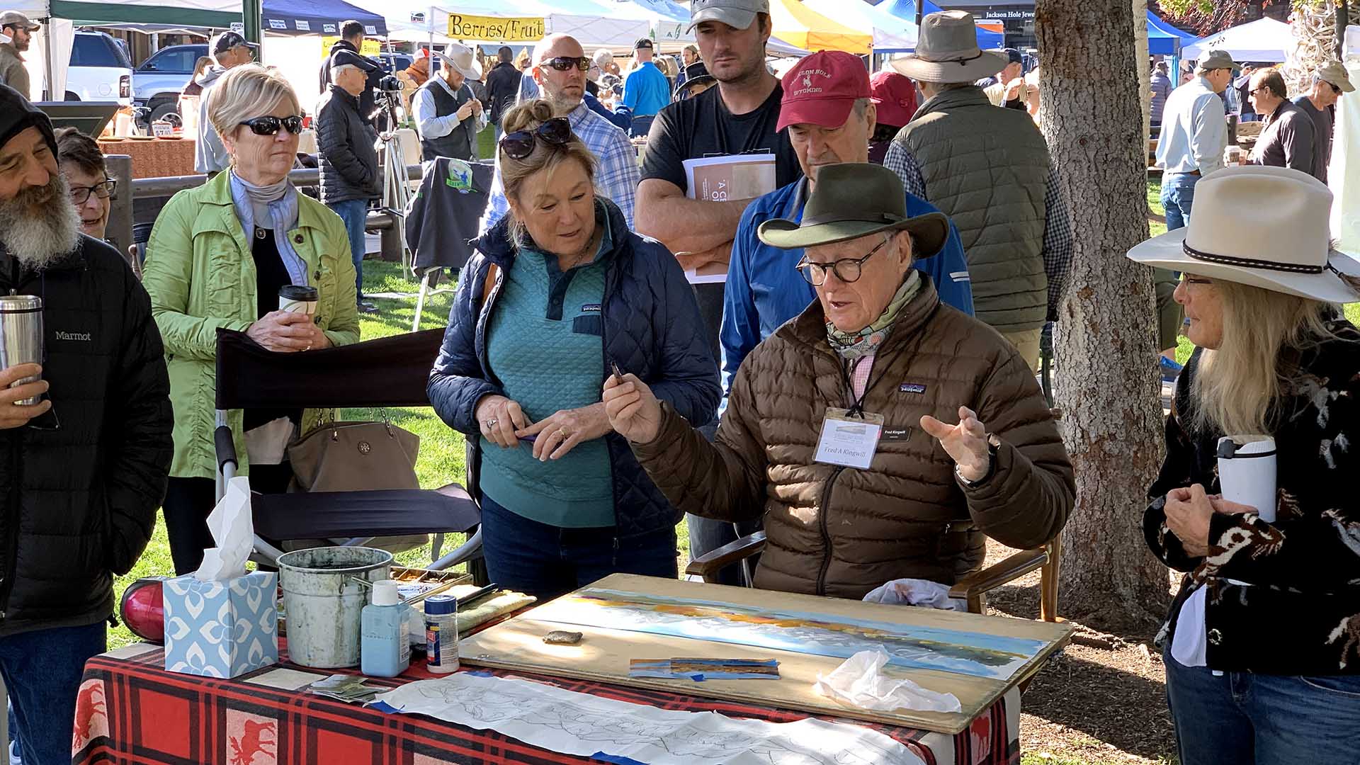 Jackson Hole QuickDraw Elevates the Fall Arts Festival Jackson Hole