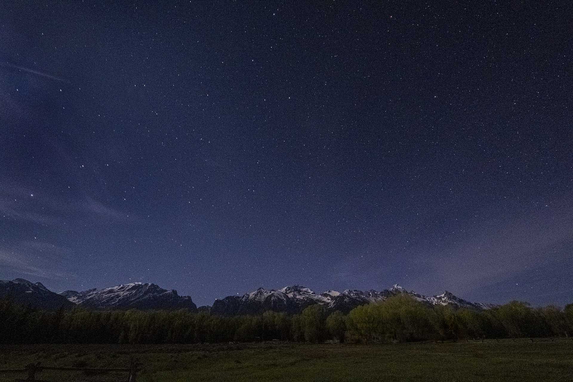 Starry Skies at the Jackson Hole Ranch