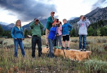 Listening to the Elk Bugling in Grand Teton National Park